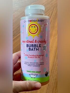 NEW California Baby Overtired and Cranky Bubble Bath